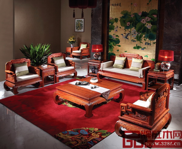 國壽紅木《緬甸花梨·東方意境沙發(fā)》榮獲2017匠心最美·新中式紅木家具金獎 國壽紅木《緬甸花梨·東方意境沙發(fā)》榮獲2017匠心最美·新中式紅木家具金獎