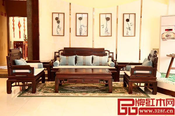 龍博士家具獲獎作品黑酸枝《國士沙發(fā)》 龍博士家具獲獎作品黑酸枝《國士沙發(fā)》