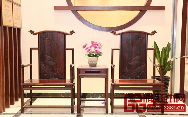 偉明軒《微凹黃檀·會客椅》 偉明軒《微凹黃檀·會客椅》