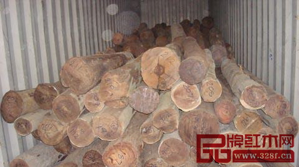 交趾黃檀原木(圖文無(wú)關(guān)) 交趾黃檀原木(圖文無(wú)關(guān))