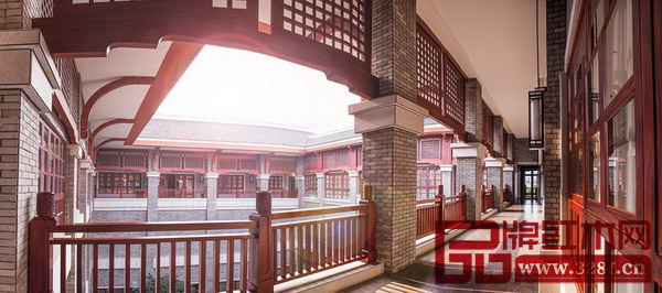 永華紅木藝術館內景