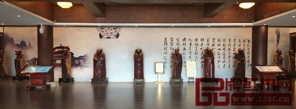 紅博城大廳的“十二生肖”雕塑