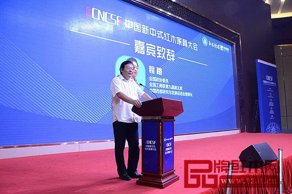 全國政協(xié)委員、全國工商聯(lián)第九屆副主席、中國西部研究與發(fā)展促進會理事長程路致辭