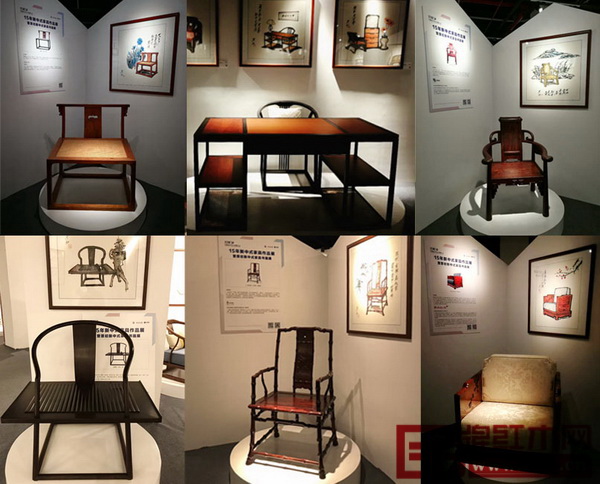 “15年新中式家具經(jīng)典作品展”展出部分作品