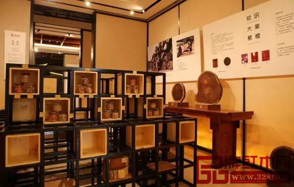 國(guó)壽紅木藝術(shù)館之大果紫檀展覽館