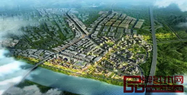 中國(guó)紅木文化旅游特色小鎮(zhèn)規(guī)劃效果圖