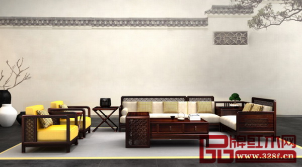 博大·日出江山《海納百川沙發(fā)》