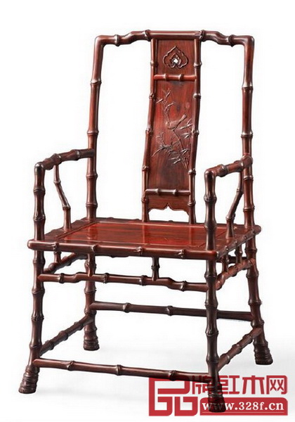 泰和園“當(dāng)代君子”竹節(jié)椅