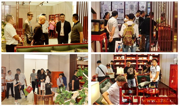 國(guó)壽紅木世外桃源吸引眾多參觀者,紛紛表示對(duì)家具的贊賞 國(guó)壽紅木世外桃源吸引眾多參觀者,紛紛表示對(duì)家具的贊賞