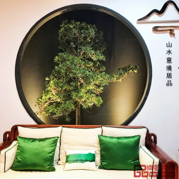 新中式軟裝中加上一抹草地綠帶來盎然新意 新中式軟裝中加上一抹草地綠帶來盎然新意