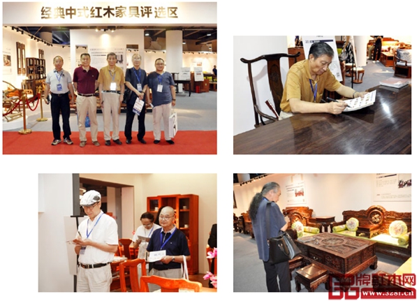 專家學者在評選現(xiàn)場鑒定參評作品并現(xiàn)場打分