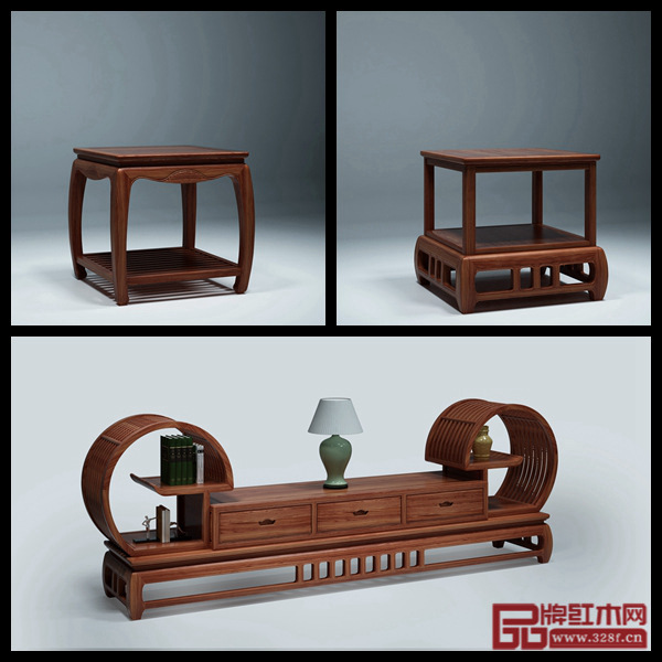 自在堂新中式紅木家具“風華”把幾何圖形充分運用,簡約時尚 自在堂新中式紅木家具“風華”把幾何圖形充分運用,簡約時尚