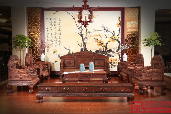 木緣紅木——《大紅酸枝·事事如意沙發(fā)》 木緣紅木——《大紅酸枝·事事如意沙發(fā)》