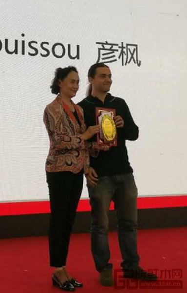 Guilhem Bouissou上臺領獎 Guilhem Bouissou上臺領獎
