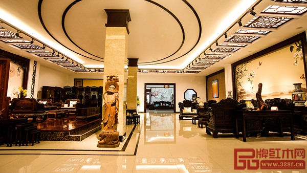 新明紅木展廳內(nèi)景圖 新明紅木展廳內(nèi)景圖