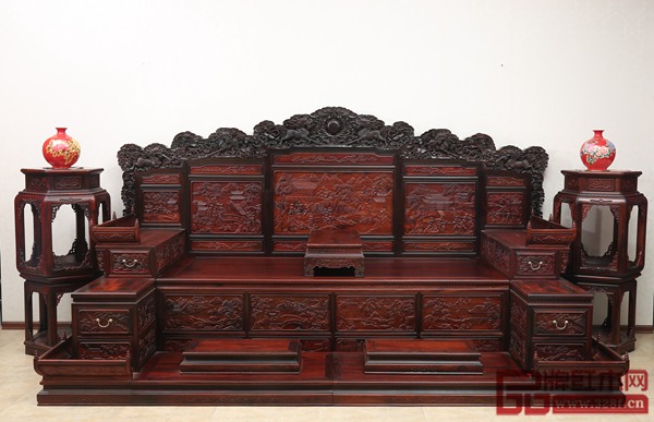 御乾堂紅木——《錦繡中華大寶座》