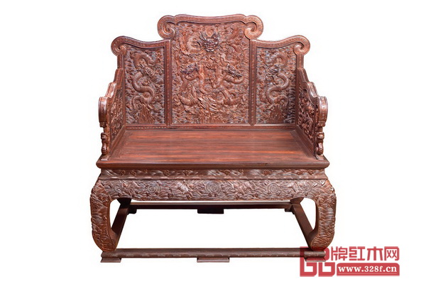 波記家具——《小葉紫檀真龍寶座》 波記家具——《小葉紫檀真龍寶座》