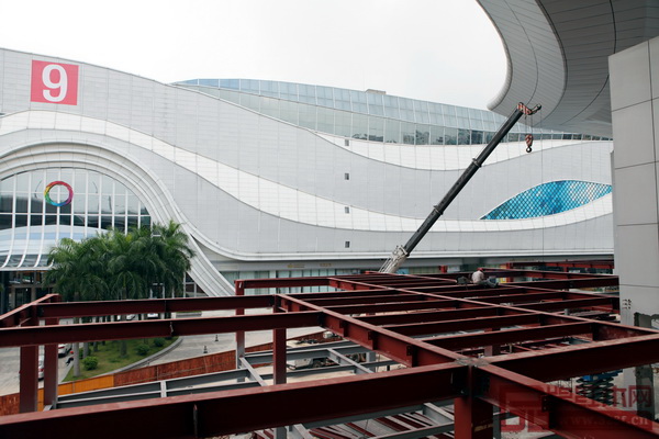 國(guó)際名家具（東莞）展覽會(huì)進(jìn)駐品牌大店正在緊張施工