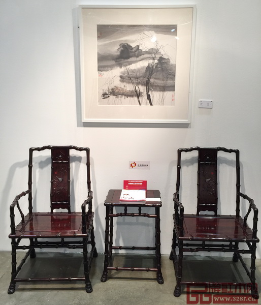 泰和園《當代君子竹節(jié)椅》亮相美國洛杉磯國際藝博會中國國家展