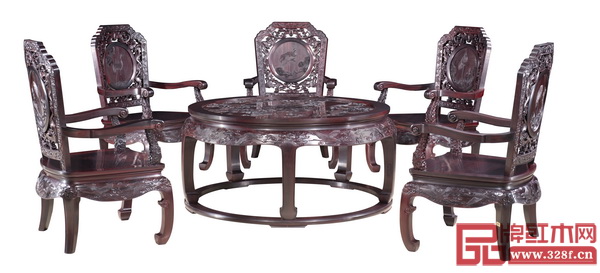 泰和園《松鶴延年茶臺》生動表達中國傳統(tǒng)哲學思想