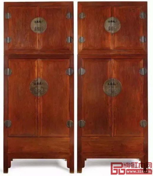 明黃花梨大四件柜