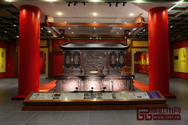 浙江藝術(shù)紫檀博物館內(nèi)景
