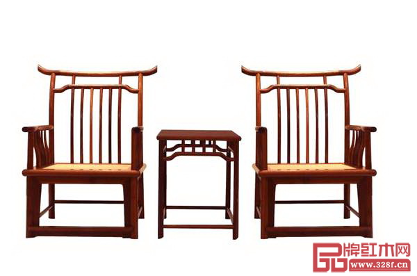 中國(guó)傳統(tǒng)工藝大師陳國(guó)壽作品《宋韻四出頭梳背椅》