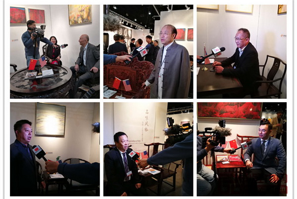 美國(guó)國(guó)家電視臺(tái)采訪受邀參加首屆當(dāng)代經(jīng)典紅木家具中美交流展的6家品牌代表 美國(guó)國(guó)家電視臺(tái)采訪受邀參加首屆當(dāng)代經(jīng)典紅木家具中美交流展的6家品牌代表