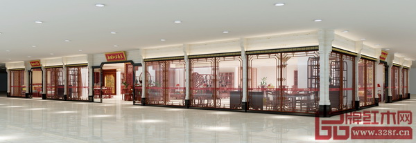 新明紅木第五代專賣店裝修風格 新明紅木第五代專賣店裝修風格
