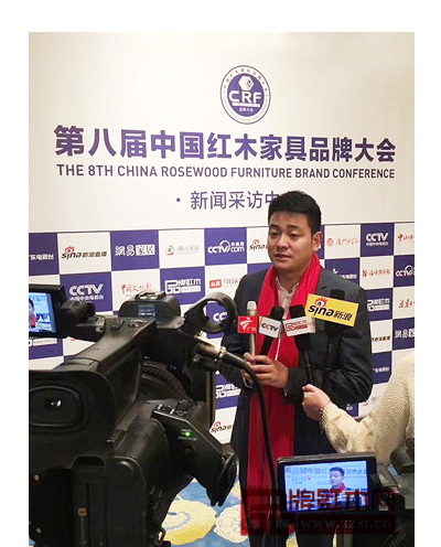 憶古軒總經(jīng)理劉宇接受中央電視臺(tái)等媒體采訪