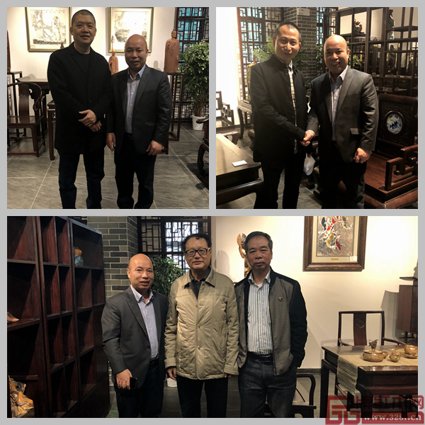 豪盛紅木總經(jīng)理黃愛豪與各位佛陶大師合影留念 豪盛紅木總經(jīng)理黃愛豪與各位佛陶大師合影留念