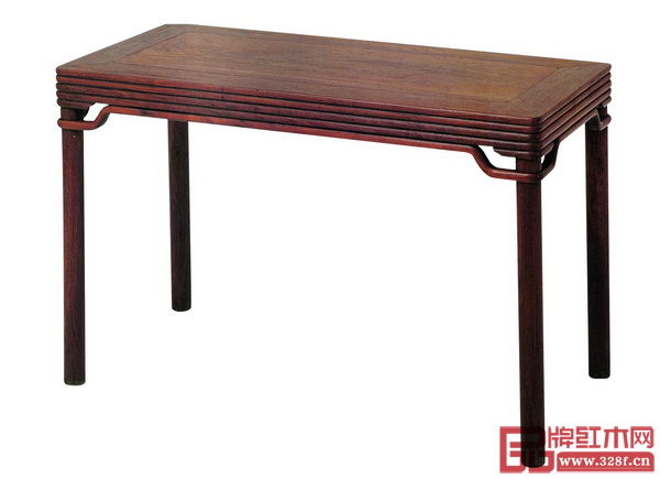 圖2_清早期 黃花梨垛邊條桌 長111厘米 寬54.5厘米 高71厘米 (故宮博物院藏) 圖2_清早期 黃花梨垛邊條桌 長111厘米 寬54.5厘米 高71厘米 (故宮博物院藏)