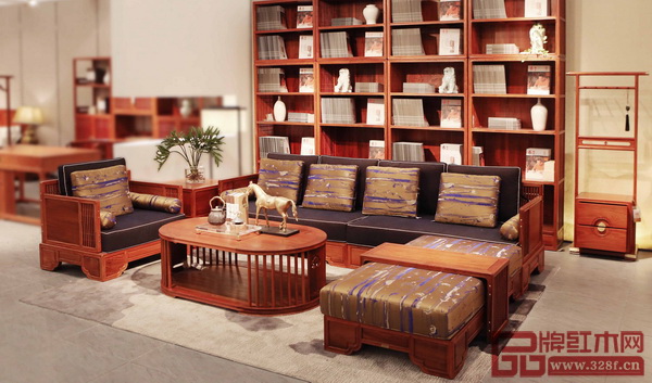 東莞市鴻普軒家具有限公司 《世外桃源·君尚沙發(fā)》