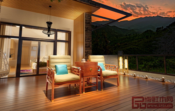 中山市盛世志成家具有限公司 《耕梨·蘭閨休閑椅》