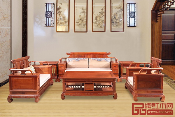 中山市大匯堂紅木家具有限公司 《匯藝東方沙發(fā)》