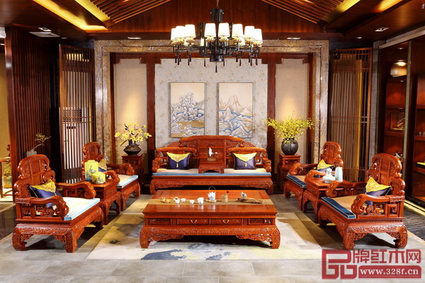 佛山市華行紅木家具有限公司 《四季如意沙發(fā)》