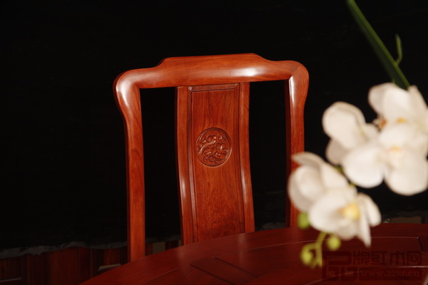 銘華紅木小巴花新品局部圖