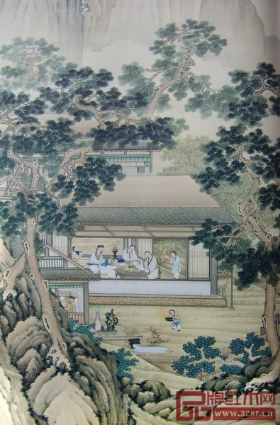 黃應(yīng)諶《陋室銘》圖軸 黃應(yīng)諶《陋室銘》圖軸