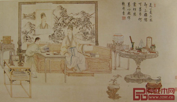 《弘歷是一是二圖軸》 《弘歷是一是二圖軸》