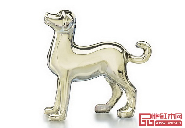 Baccarat犬形水晶雕塑_ Baccarat犬形水晶雕塑_