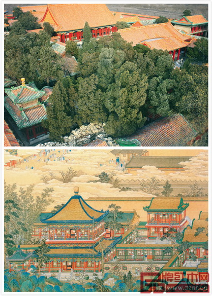 俯瞰乾隆花園 俯瞰乾隆花園