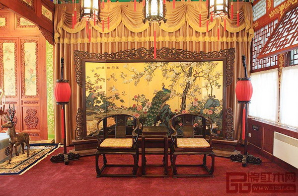 頤和園陳設(shè)太和木作APEC紫檀皇宮圈椅 頤和園陳設(shè)太和木作APEC紫檀皇宮圈椅