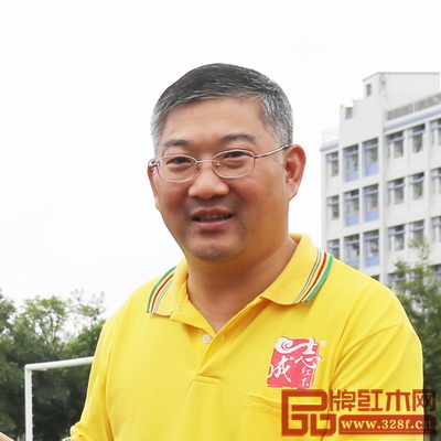 中山志成紅木總經(jīng)理湯朝陽(yáng)