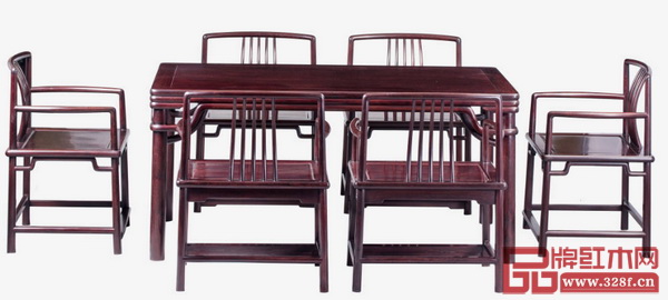 血檀大師——《158梳特餐桌7件套》