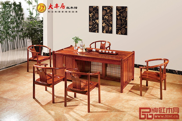 大豐居獲獎(jiǎng)產(chǎn)品“迎賓茶臺(tái)”展示圖