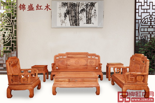 錦盛紅木《國(guó)色天香沙發(fā)》 錦盛紅木《國(guó)色天香沙發(fā)》
