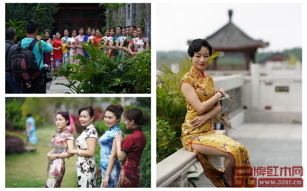 女人詮釋了旗袍的韻致與美麗，旗袍成全了女人的婀娜與風情