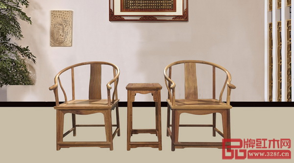 軒禾殿紅木——大果紫檀圈椅 軒禾殿紅木——大果紫檀圈椅