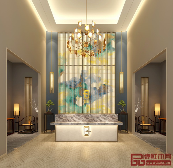  世珀在深圳時(shí)尚家居設(shè)計(jì)周暨32屆深圳國(guó)際家具展上的國(guó)際范展廳