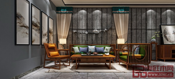 雄業(yè)紅木《“本木上造”客廳系列》 雄業(yè)紅木《“本木上造”客廳系列》